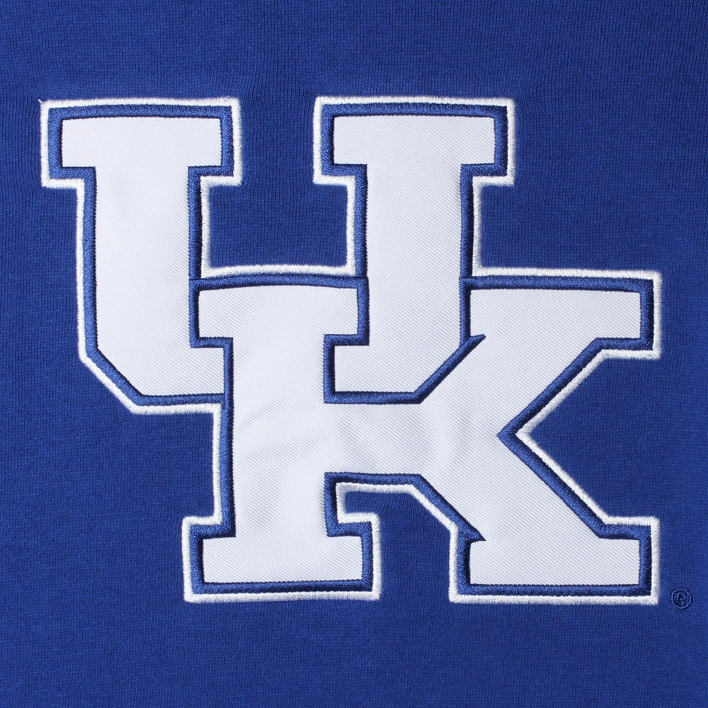 Youth Royal Kentucky Wildcats Big Logo Pullover Hoodie