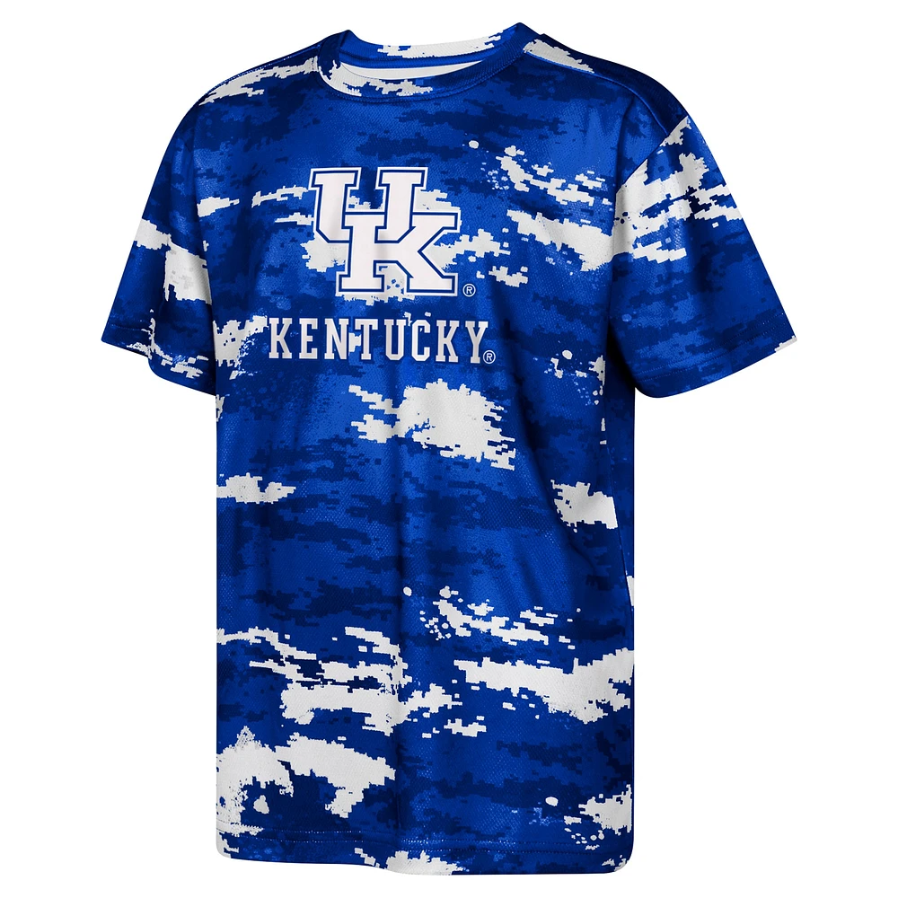 T-shirt de mêlée pour jeunes Royal Kentucky Wildcats