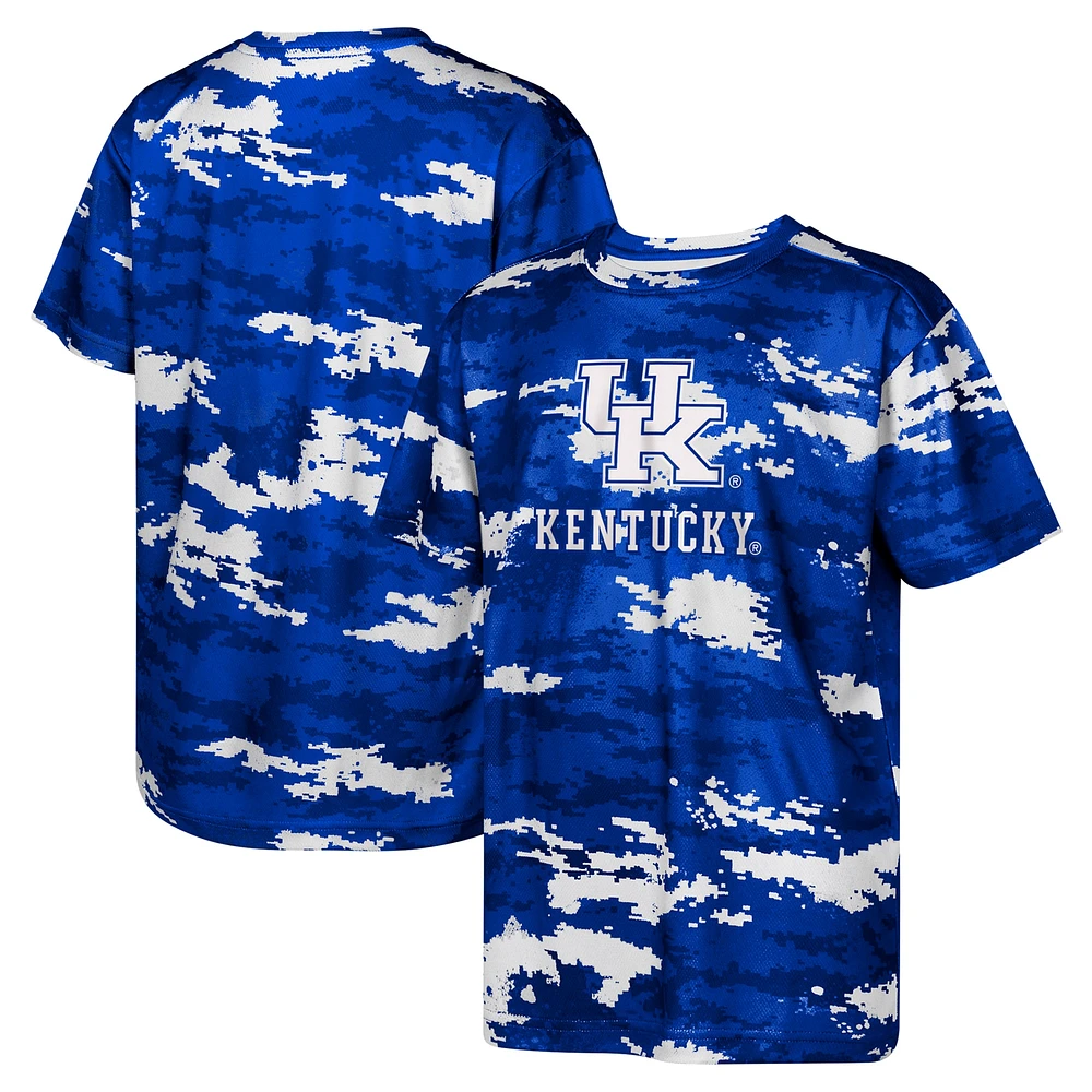 T-shirt de mêlée pour jeunes Royal Kentucky Wildcats