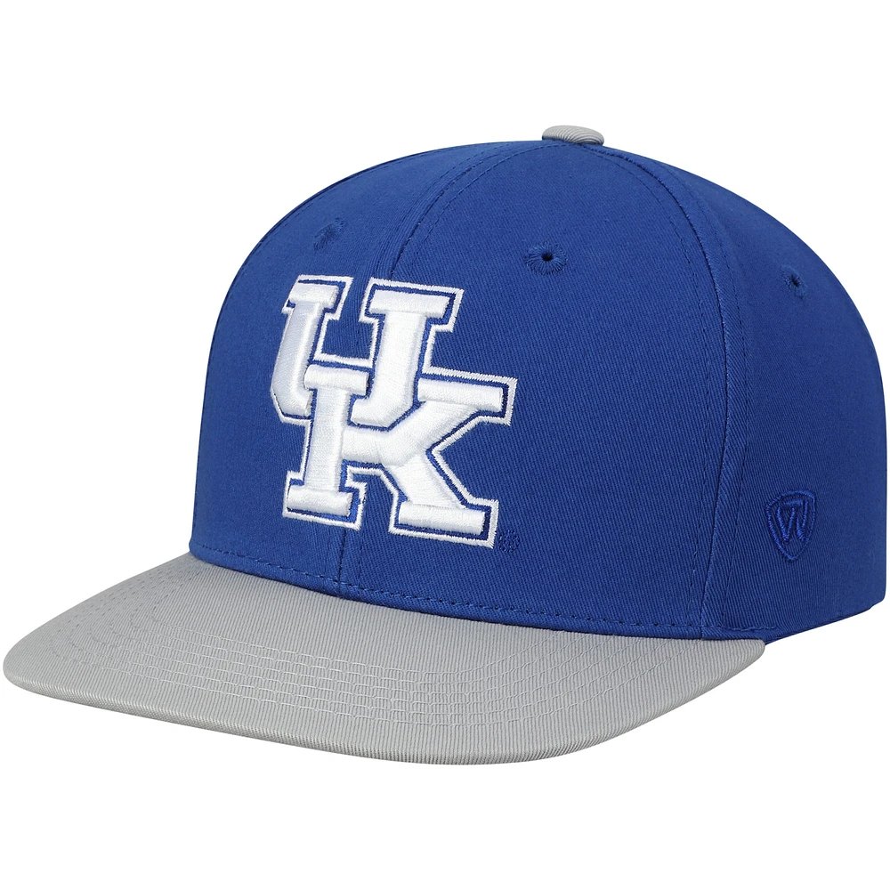 Casquette ajustable Snapback Royal Kentucky Wildcats Maverick pour jeunes