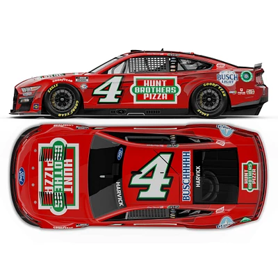 Action Racing Kevin Harvick 2023 #4 Hunt Brothers Pizza Red 1:24 Elite moulé sous pression Ford Mustang