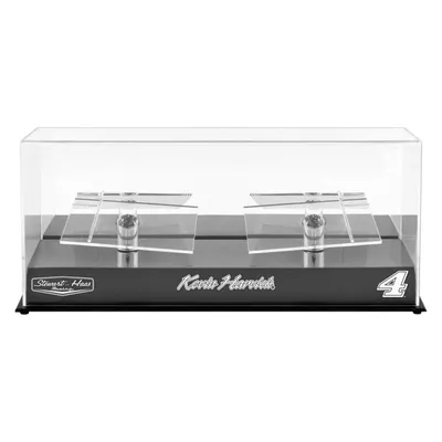 Kevin Harvick Fanatics Authentic #4 Stewart-Haas Racing 2 Car 1/24 Scale Die Cast Display Case With Platforms