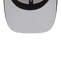 Men's New Era Gray/Black Kevin Harvick 9FORTY Mobil 1 Big Number Snapback Adjustable Hat