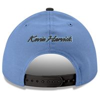 Men's New Era Light Blue/Black Kevin Harvick 9FORTY Snapback Adjustable Hat