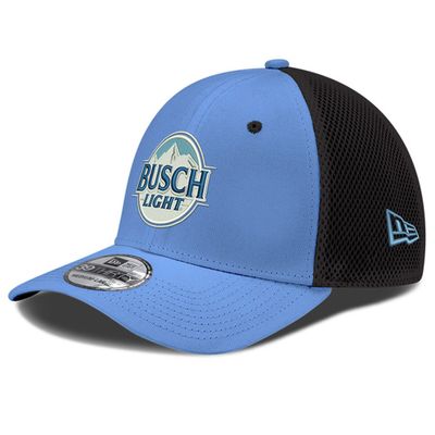 Men's New Era Light Blue Kevin Harvick Busch NEO 39THIRTY Flex Hat