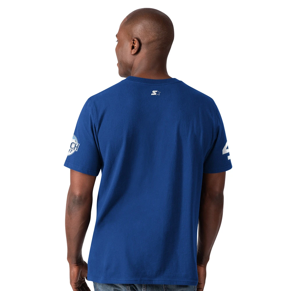 Men's Starter Blue Kevin Harvick Special Teams T-Shirt