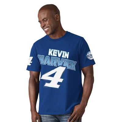 Men's Starter Blue Kevin Harvick Special Teams T-Shirt