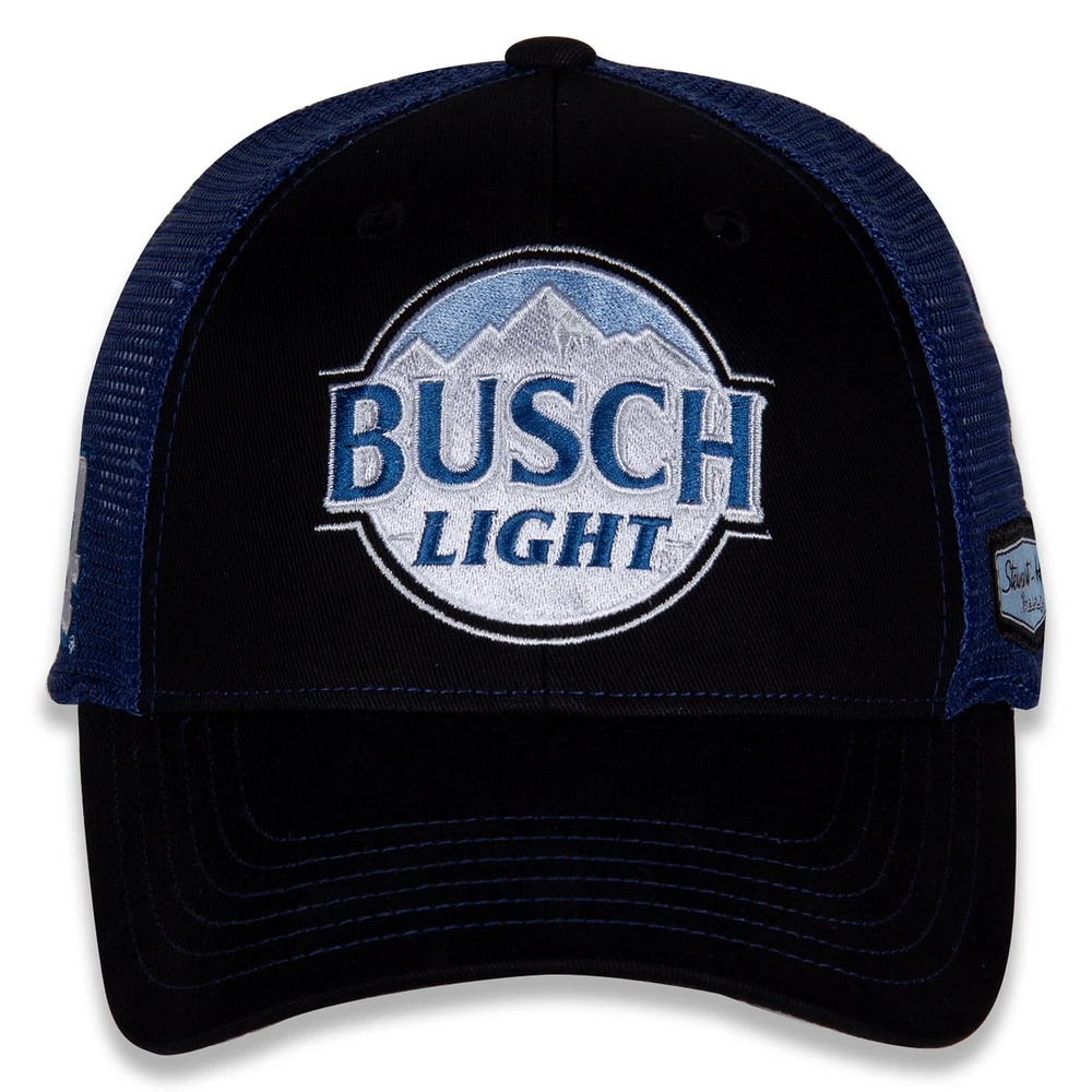 Men's Stewart-Haas Racing Team Collection Black/Blue Kevin Harvick Team Sponsor Adjustable Hat