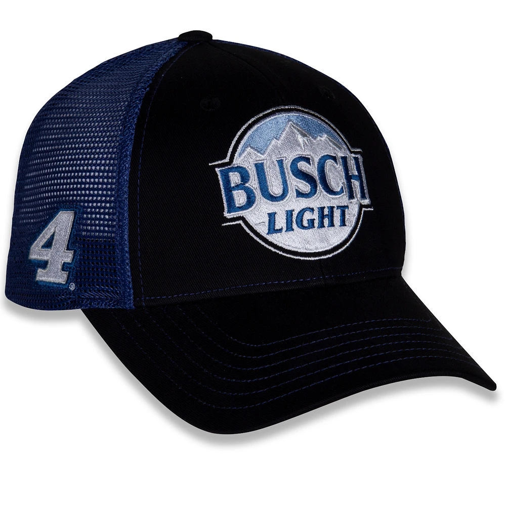 Men's Stewart-Haas Racing Team Collection Black/Blue Kevin Harvick Team Sponsor Adjustable Hat