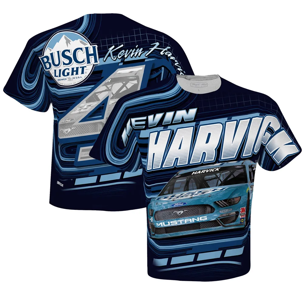 Lids Kevin Harvick Stewart-Haas Racing Team Collection Total Print T-Shirt 