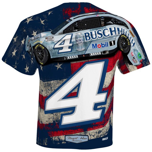 CFS HARVCK BLANC BUSCHLIGHT S22 HOMME SUBLIMÉ PATRIOTIQUE TOTAL PRINT TEE TEEMNCUS