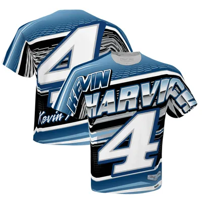 Kevin Harvick Stewart-Haas Racing Team Collection Sublimated Speedster T-Shirt - White