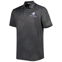 Men's Tommy Bahama Charcoal Kevin Harvick Palm Coast Delray Frond IslandZone Polo