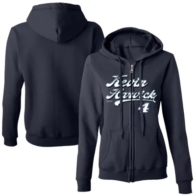 Collection Hendrick Motorsports Team pour femmes, bleu marine, Kevin Harvick, One-Spot Nostalgic, Full-Zip Hoodie