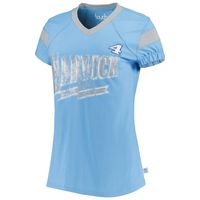 Women's Touch Light Blue Kevin Harvick Pre-Game V-Neck T-Shirt