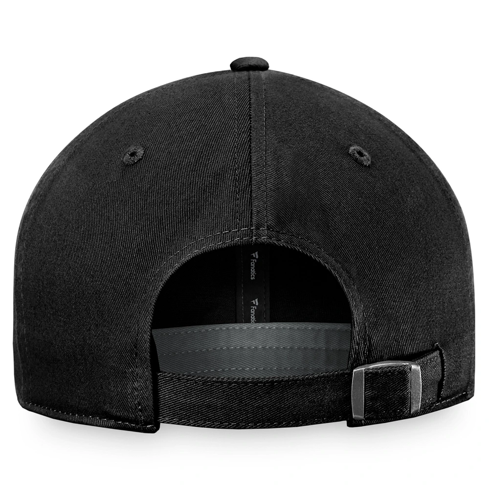 Casquette réglable Fanatics Black Killer 3's Core pour hommes