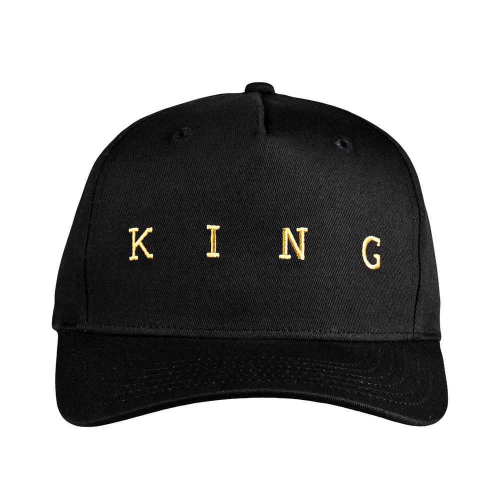 Chapeau réglable Tennyson noir King Apparel pour hommes