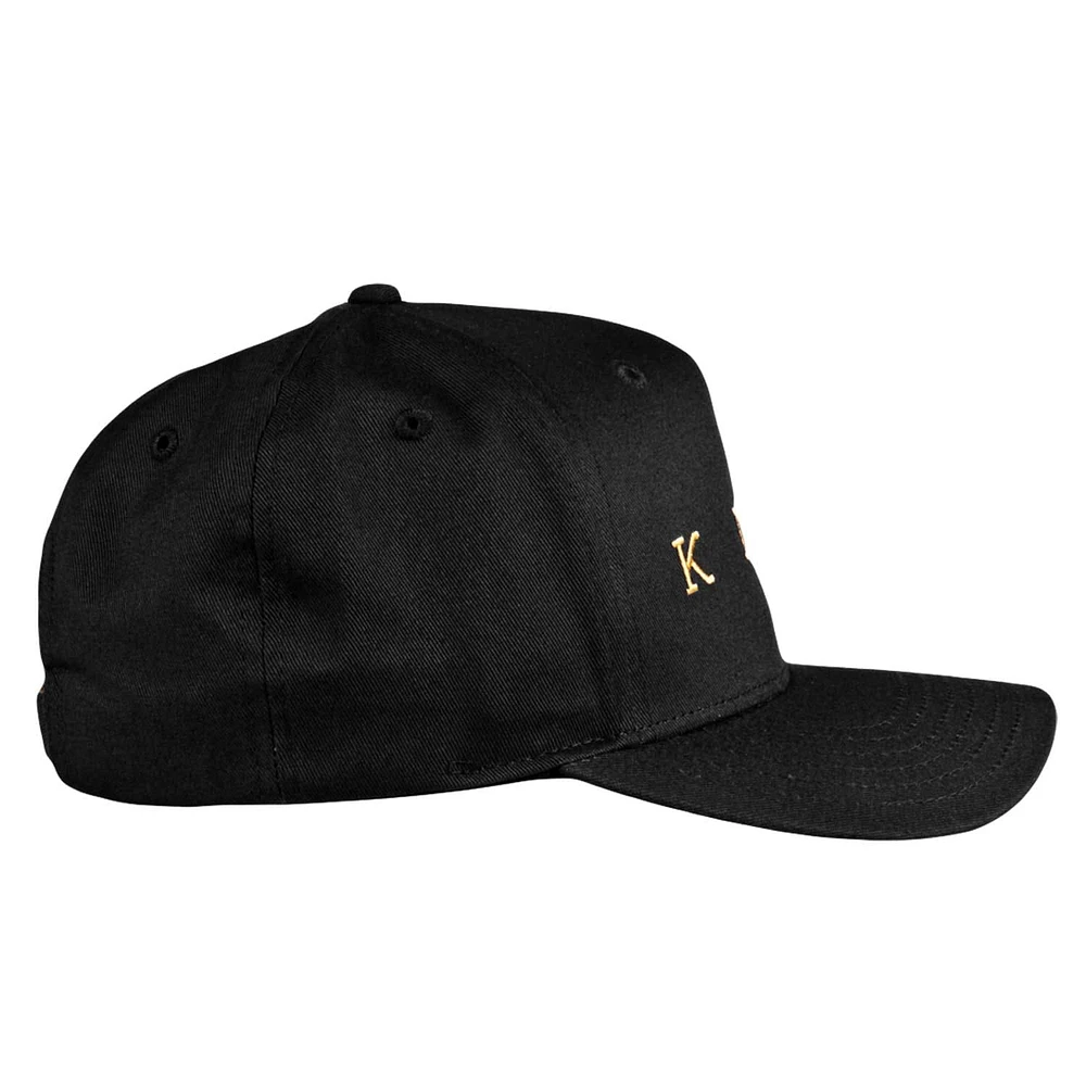 Chapeau réglable Tennyson noir King Apparel pour hommes