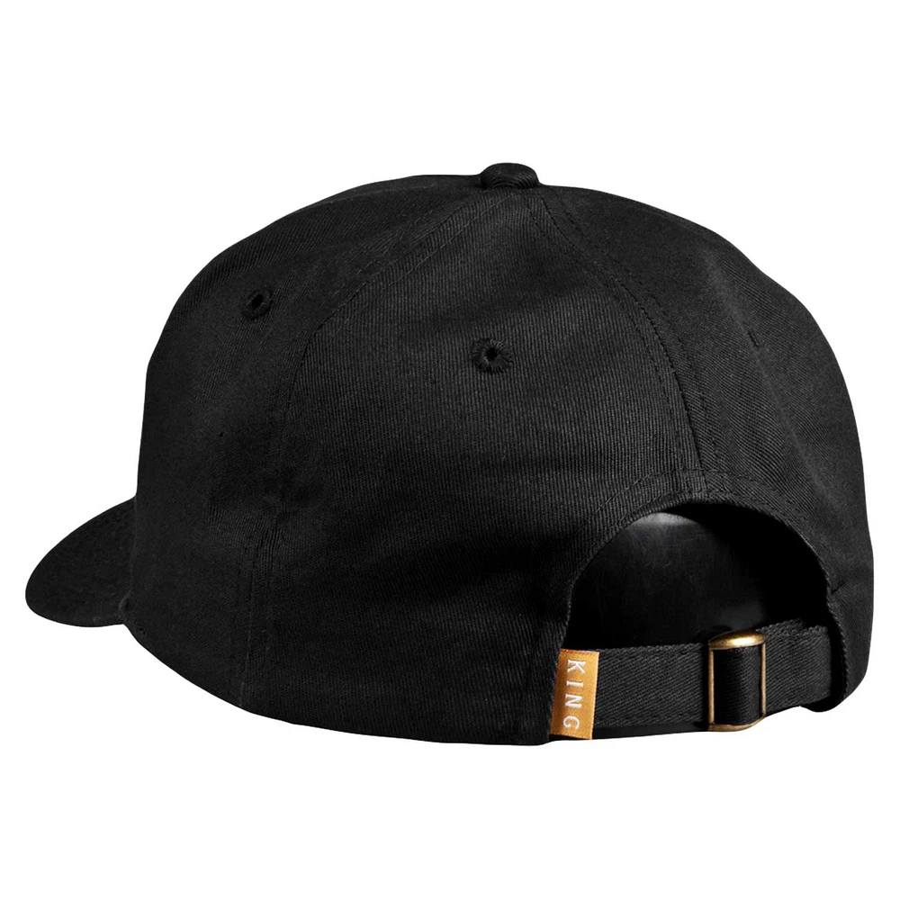 Chapeau réglable Tennyson noir King Apparel pour hommes