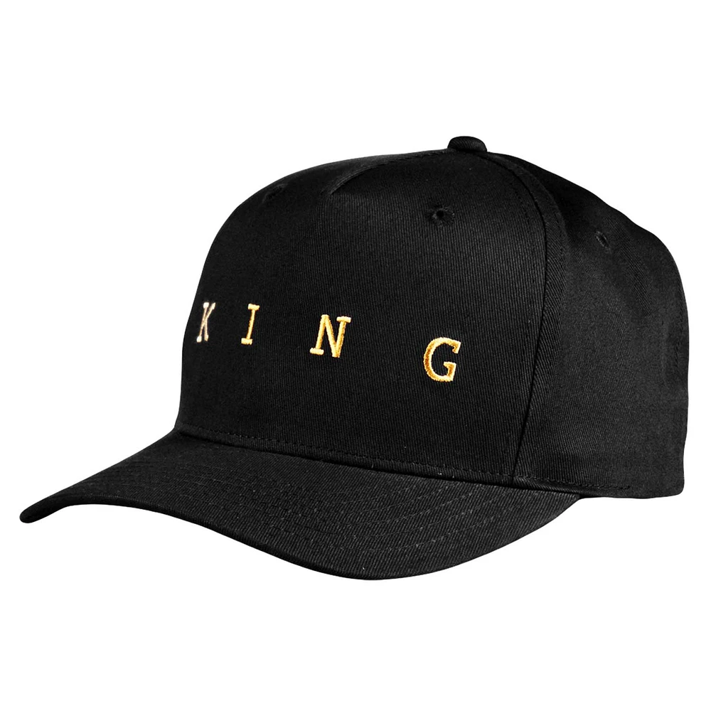 Chapeau réglable Tennyson noir King Apparel pour hommes