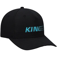 Casquette à visière courbée Tennyson King Apparel noire pour homme