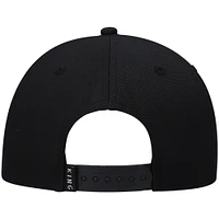 Men's King Apparel Black Tennyson Curved Peak