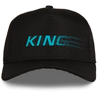 Casquette à visière incurvée Tennyson noire King Apparel pour homme - Casquette Snapback