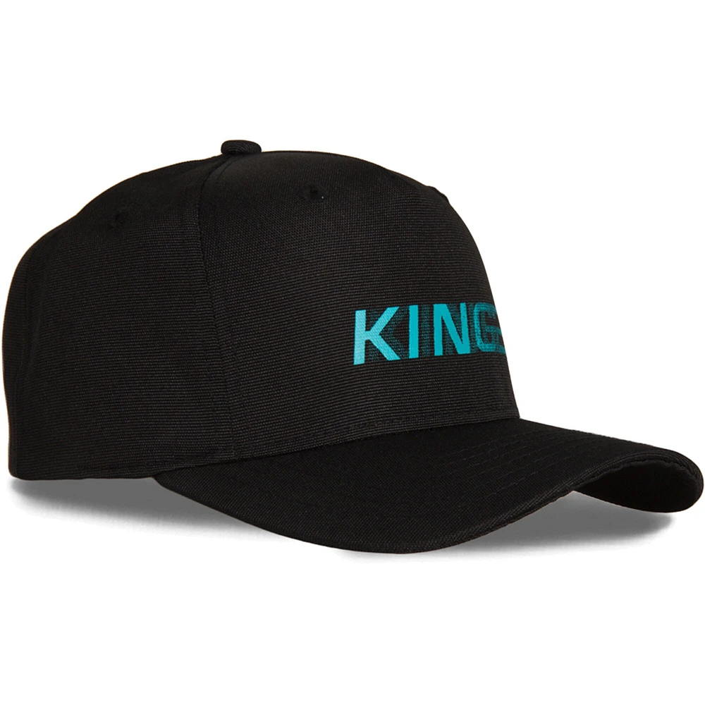 Casquette à visière incurvée Tennyson noire King Apparel pour homme - Casquette Snapback