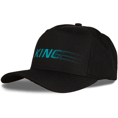 Casquette à visière incurvée Tennyson noire King Apparel pour homme - Casquette Snapback