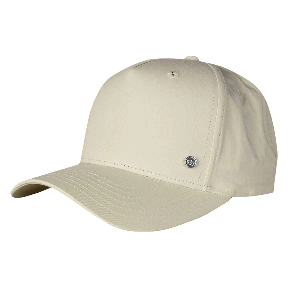 Men's King Apparel Cream Primary Curved Peak Adjustable Hat