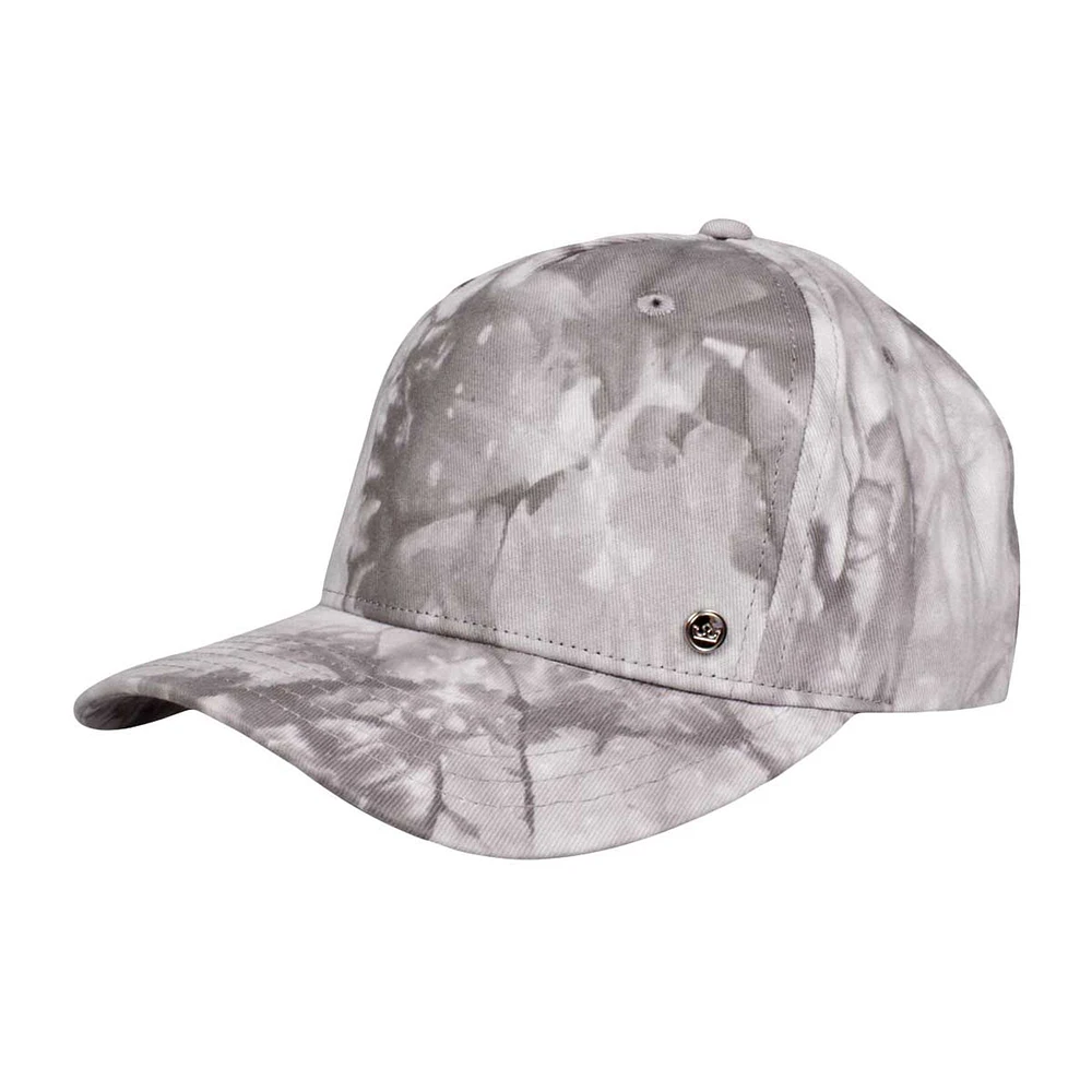 Men's King Apparel Gray Titanium Spray Primary Curved Peak Adjustable Hat