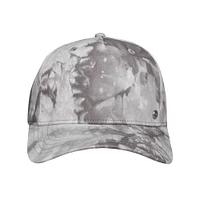 Men's King Apparel Gray Titanium Spray Primary Curved Peak Adjustable Hat