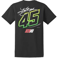 Men's 23XI Racing Black Kurt Busch Lifestyle 2-Spot T-Shirt