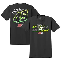 Men's 23XI Racing Black Kurt Busch Lifestyle 2-Spot T-Shirt