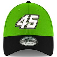 Men's New Era Green Kurt Busch Number 9FORTY Snapback Adjustable Hat