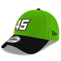 Men's New Era Green Kurt Busch Number 9FORTY Snapback Adjustable Hat