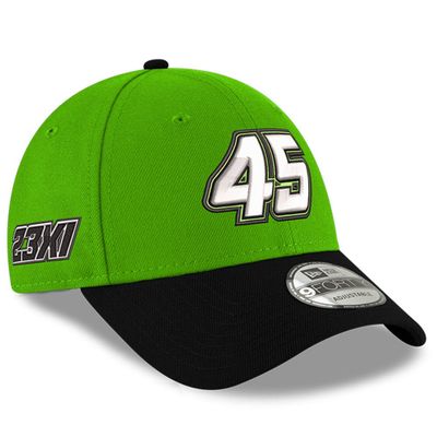 Men's New Era Green Kurt Busch Number 9FORTY Snapback Adjustable Hat