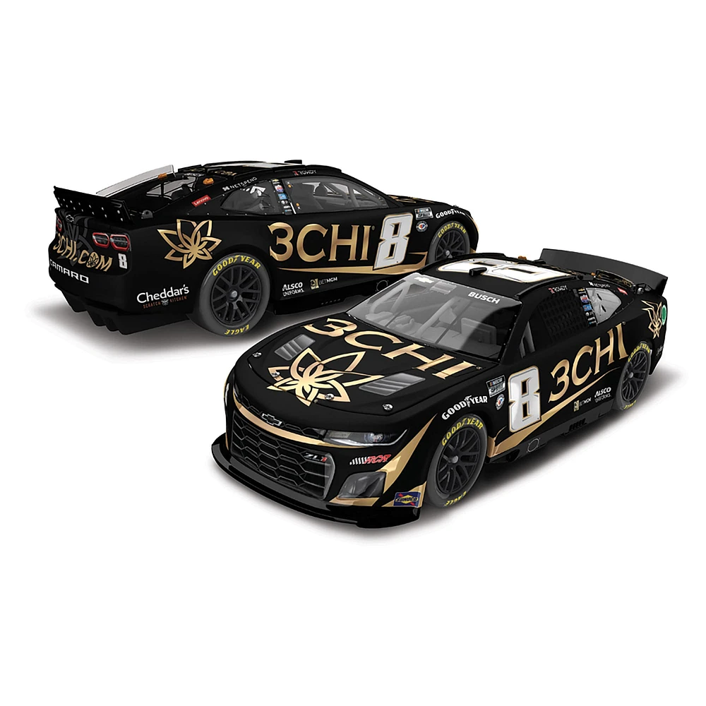 Action Racing Kyle Busch 2023 #8 3CHI 1:24 Peinture régulière moulée sous pression Chevrolet Camaro