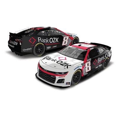 Action Racing Kyle Busch 2025 #8 Bank OZK 1:64 Regular Paint Die-Cast Chevrolet Camaro ZL1