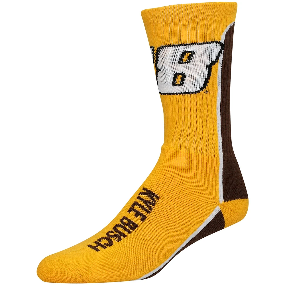 Pour les pieds nus Kyle Busch V-Curve Crew Chaussettes