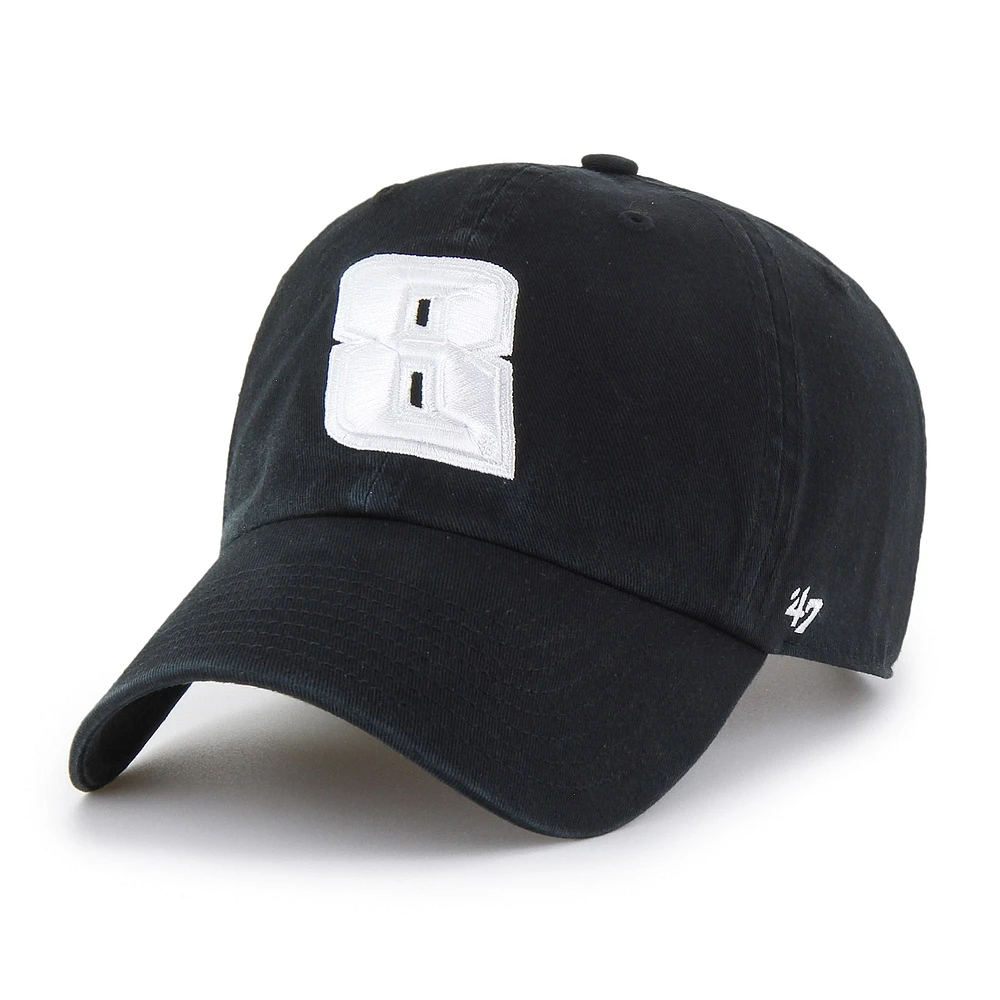Men's '47 Black Kyle Busch Clean Up Adjustable Hat