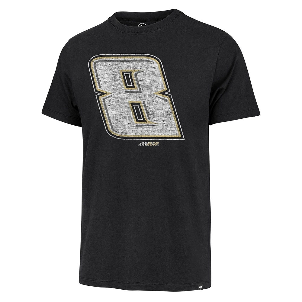 T-shirt noir pour homme « 47 » Kyle Busch Driver Franklin