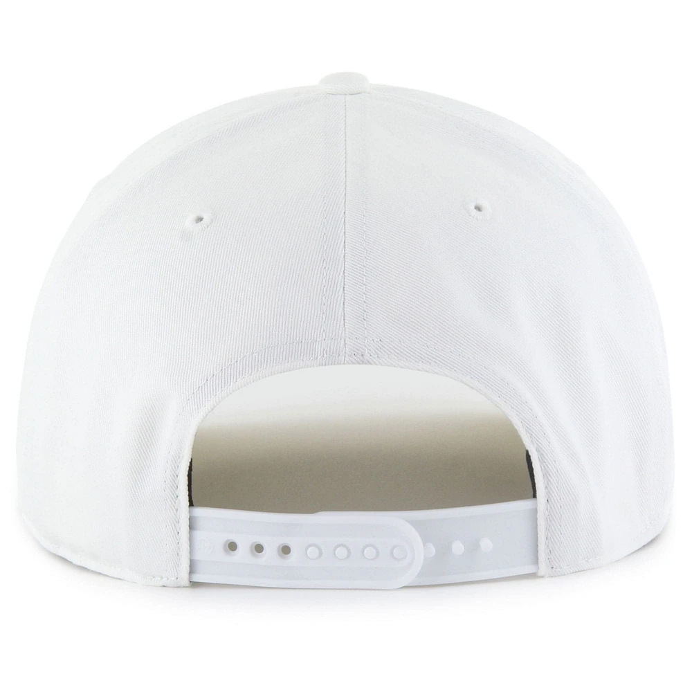 Men's '47  White Kyle Busch  Roscoe Hitch Adjustable Hat