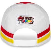 Men's Joe Gibbs Racing Team Collection Red/White Kyle Busch Retro Stripe Snapback Adjustable Hat