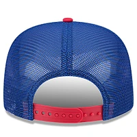 Casquette à visière plate Kyle Busch 9FIFTY New Era noire pour homme