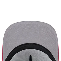 Casquette à visière plate Kyle Busch 9FIFTY New Era noire pour homme