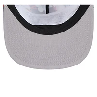 Men's New Era Black Kyle Busch  Adventure Pattern Golfer Adjustable Hat