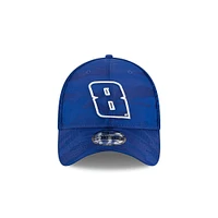 Men's New Era Blue Kyle Busch Camo 39THIRTY Flex Hat