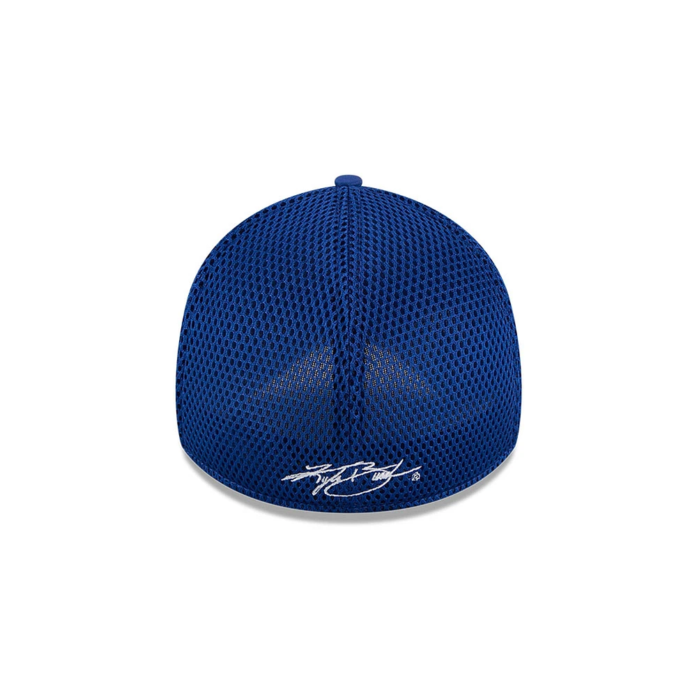 Men's New Era Blue Kyle Busch Camo 39THIRTY Flex Hat
