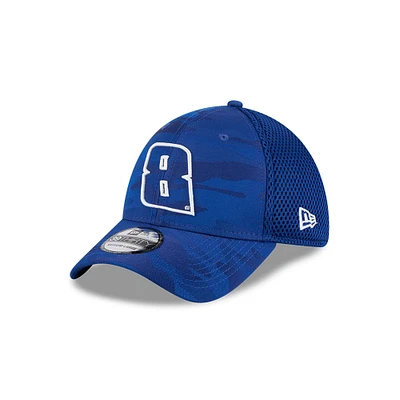Men's New Era Blue Kyle Busch Camo 39THIRTY Flex Hat
